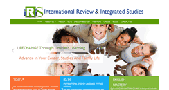 Desktop Screenshot of irisreviewcenter.com
